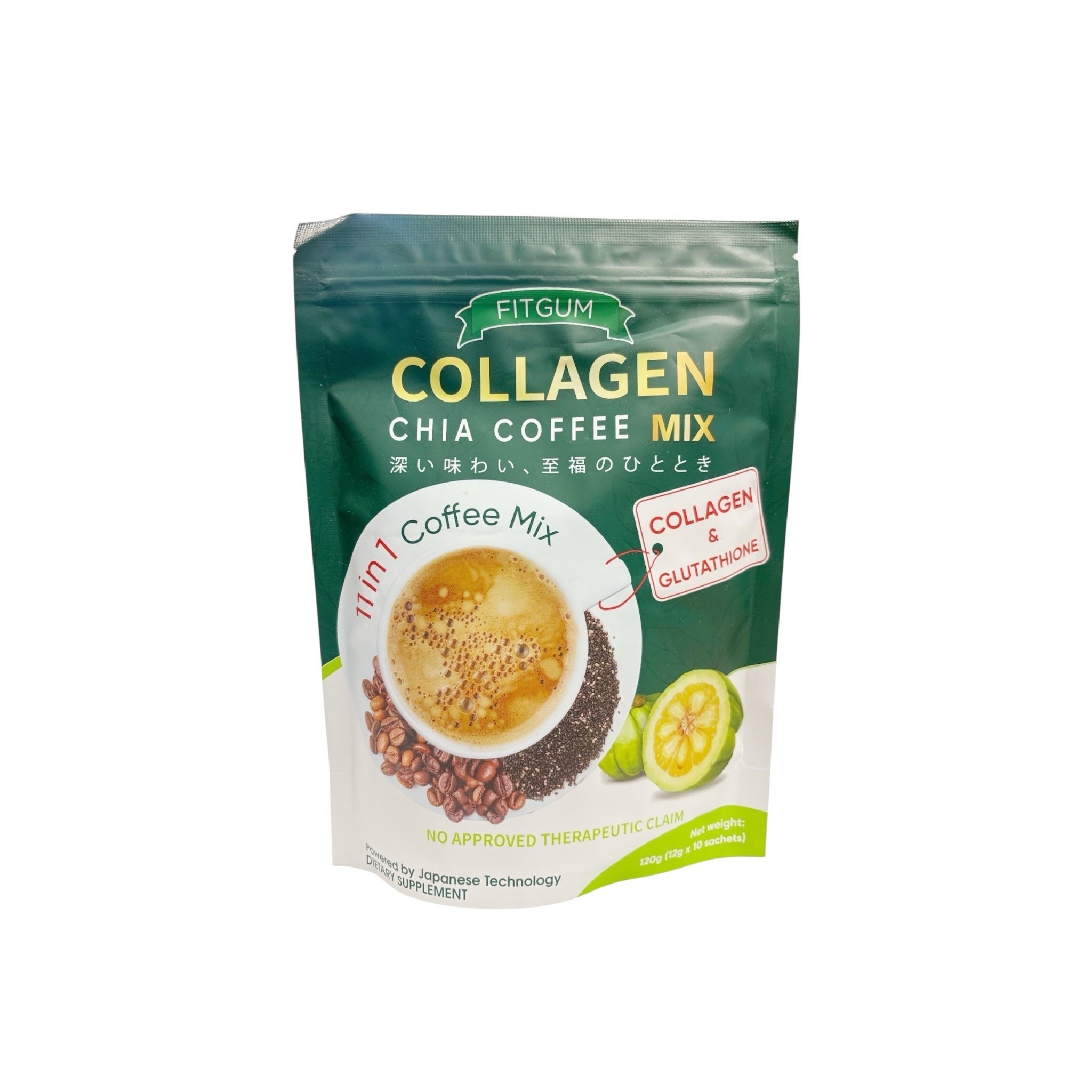FITGUM Collagen Chia Coffee | Maira's All Essentials