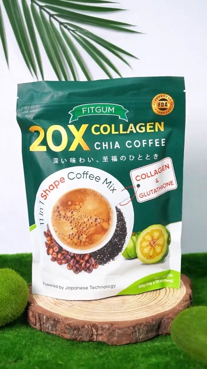 FITGUM Collagen Chia Coffee | Maira's All Essentials